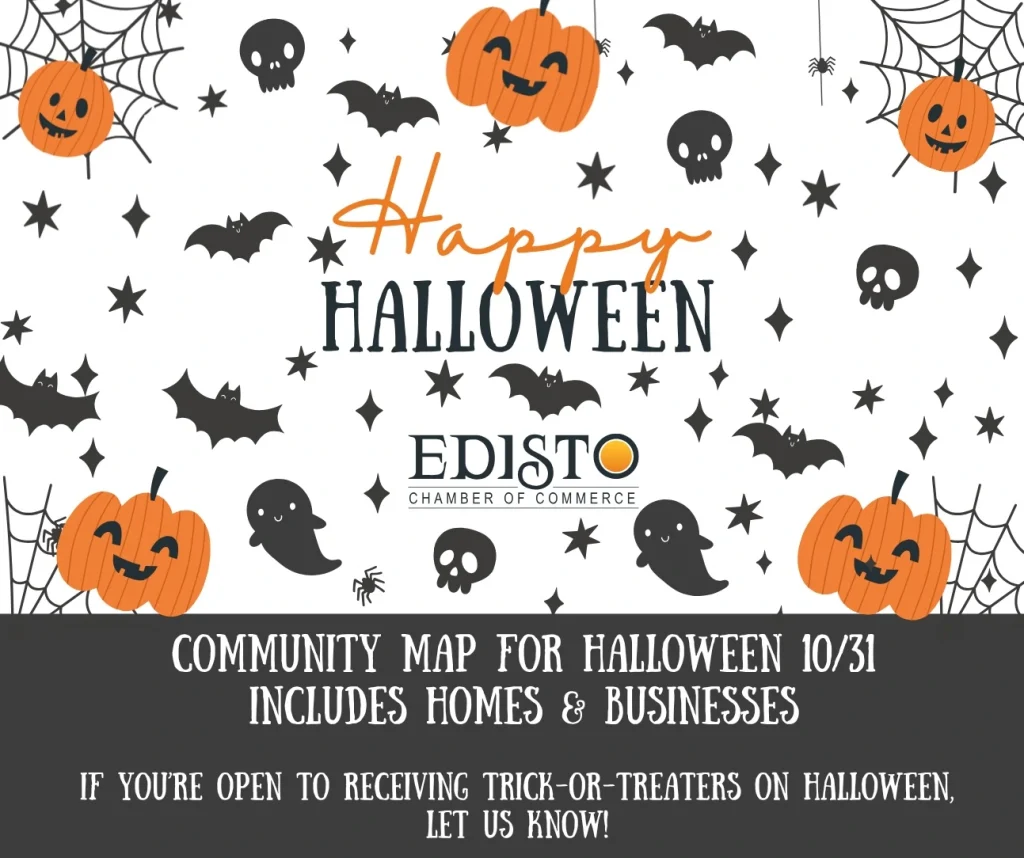 Halloween Map of houses edisto 2025 Halloween Map of houses edisto 2025